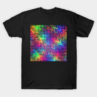 Rainbow waves T-Shirt